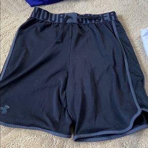 Boys black basketball shorts never warn